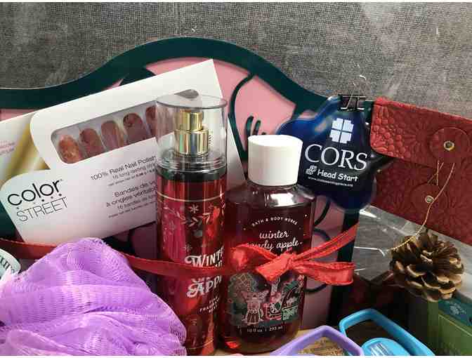 Self-Care Basket, donated by CORS/Head Start