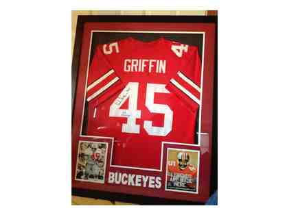 Ohio State Buckeyes - Framed Archie Griffin Autographed Jersey - from Jim & Kelly Klink