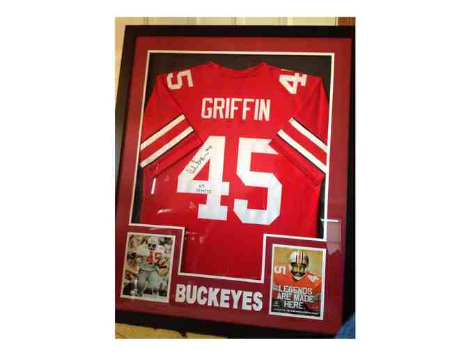Ohio State Buckeyes - Framed Archie Griffin Autographed Jersey - from Jim & Kelly Klink