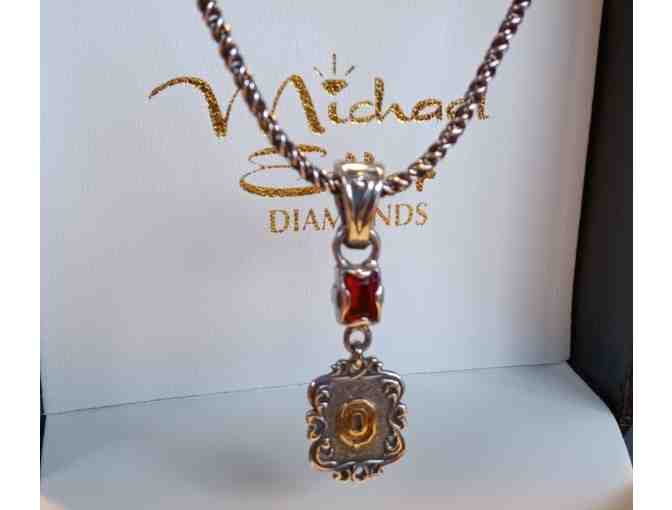 Ohio State Buckeyes Pendant and Earrings from Michael Eller Diamonds