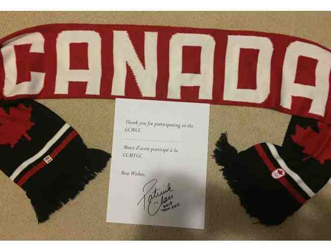 Patrick Chan's Canadian Olympic Team Collection
