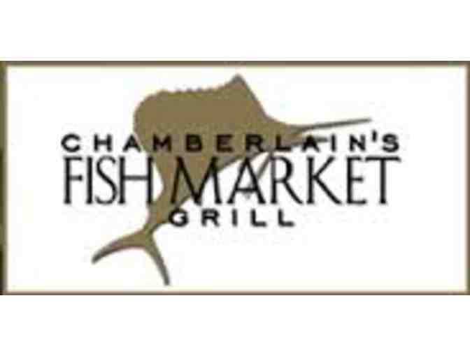 $25 Gift Card to Chamberlain's Steak and Chop House or Chamberlain's Fish Market Grill
