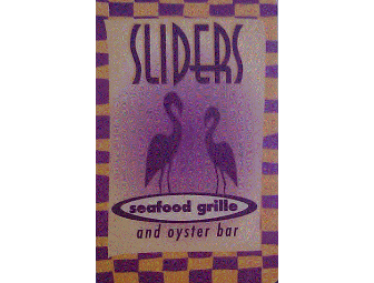 $20 Gift Card for Slider's Seafood Grille & Oyster Bar