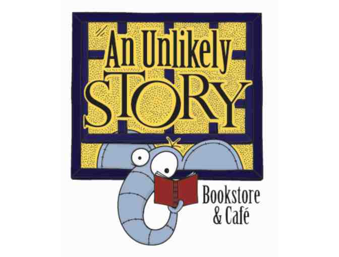 $25 Gift Card to An Unlikely Story Bookstore and Cafe and Tote Bag