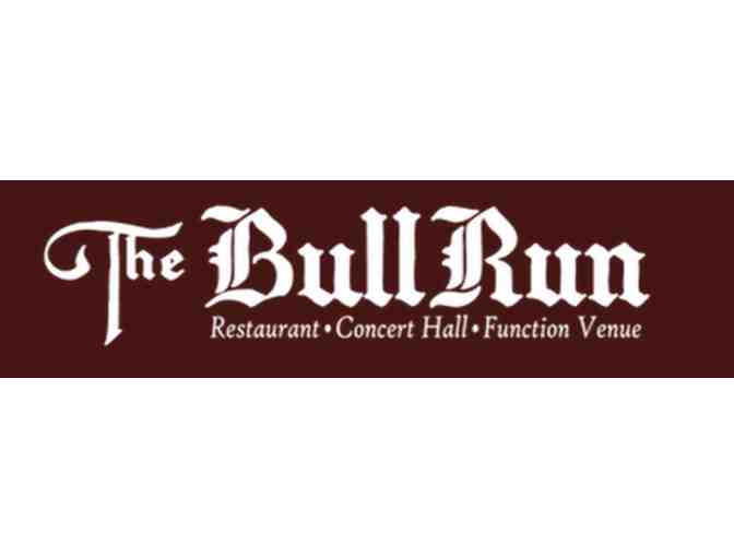 $20 Gift Card to the Bull Run Restaurant - Photo 1
