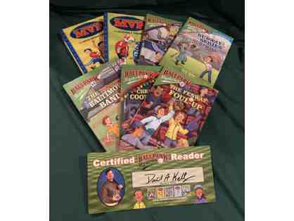 7 Autographed David A. Kelly Books and Reader Certificates