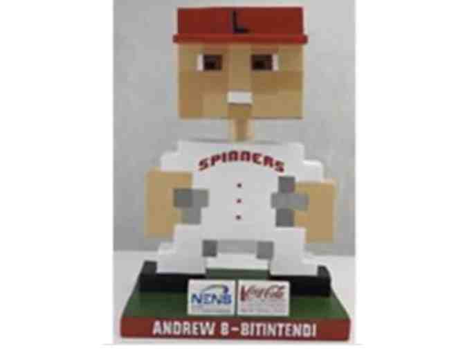 21 Lowell Spinners Bobbleheads including signed Frank Whaley Moonlight Graham