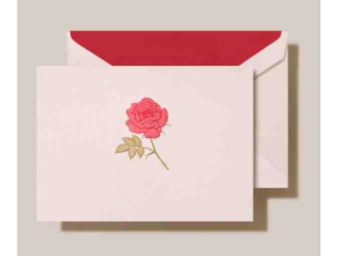 Box of Crane Rose Note Cards