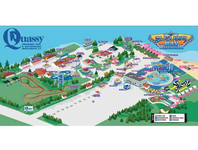 2 Quassy Amusement Park Passes After 4PM 2023