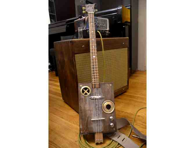 Handmade Cigar Box Guitar and Amp by Urban Parent and Artisan Francis Quinn