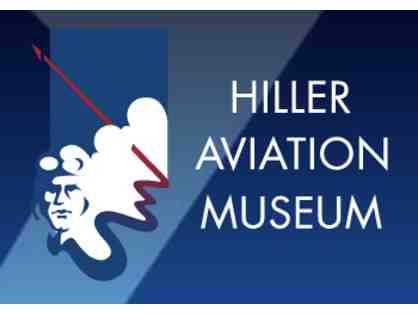 Hiller Aviation Museum: 4 guest passes