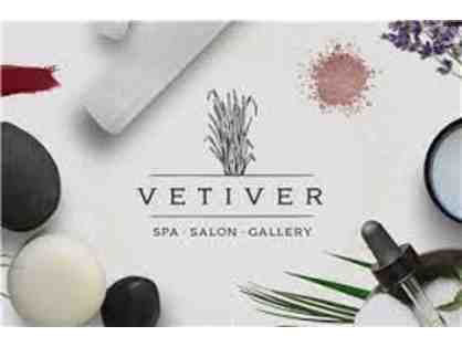 Vetiver Spa: $75 gift card (for services only)