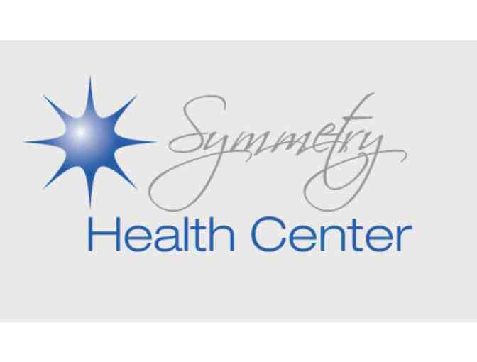 Symmetry Health Center: exam, x-ray & 3 treatments, plus gift basket of wine, breadstick - Photo 1