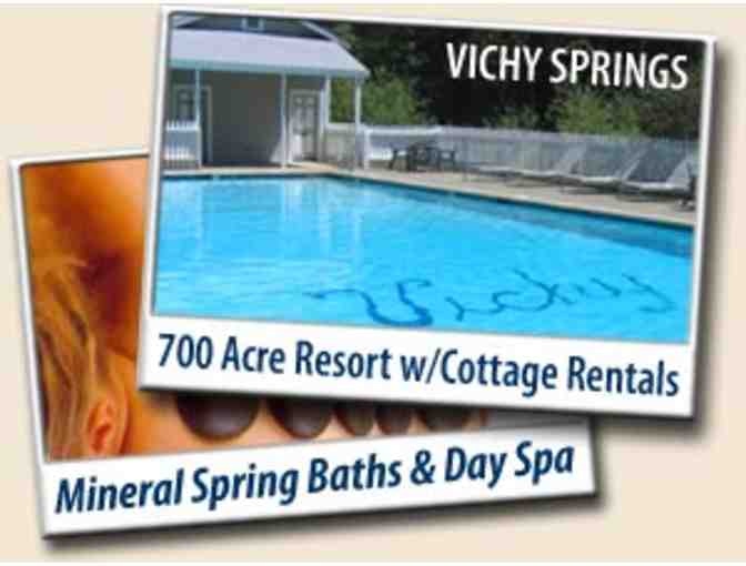 2 nights @ 4 star Vichy Springs Resort & Spa in Ukiah,CA