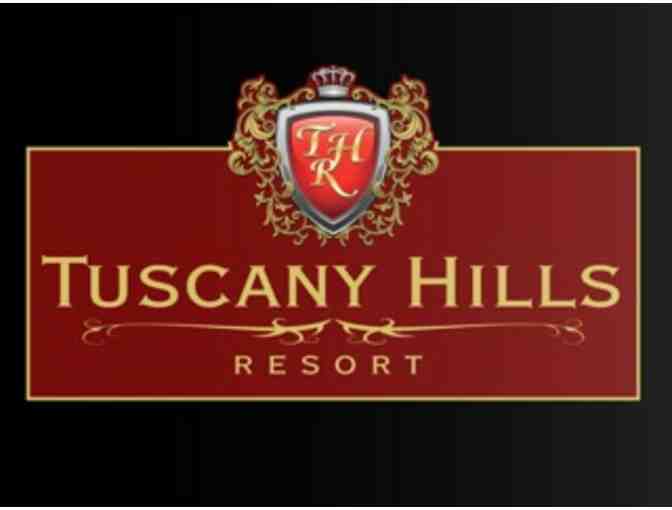 3 nights @ Tuscany Hills Resort & Spa in San Diego County + Massage gift cert!