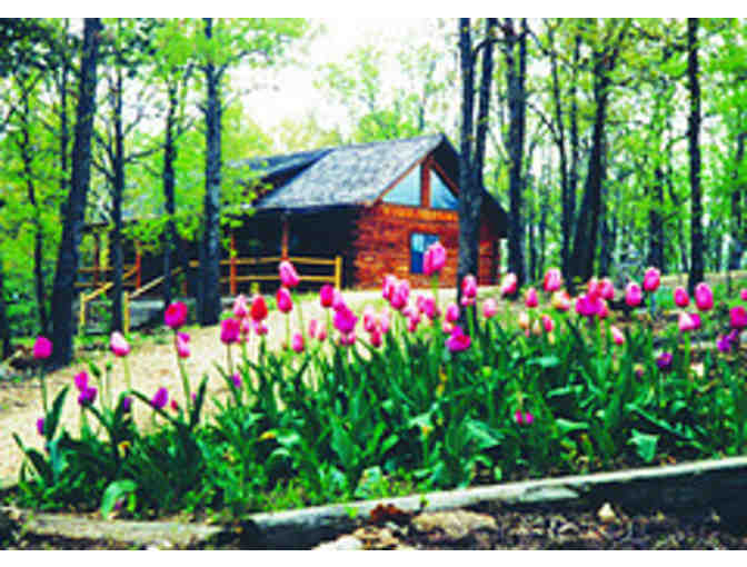 $500 Credit to stay at Cherokee Mountain Log Cabin Resort  in Eureka Springs, AR.