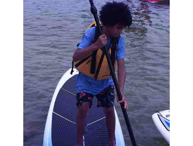 70 min private SUP (Paddle Board)  lesson for 2 from Kalani's SUP  in Daytona Beach, FL