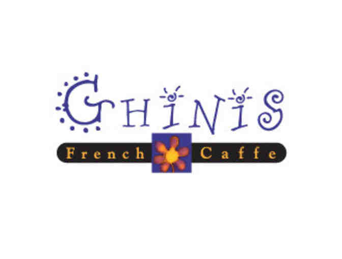 Ghini's French Cafe $100 Value  Tucson, AZ - 200+ YELP REVIEWS
