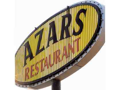 $100 to Azar's Greek Restaurant in Spokane WA 4.3 star rated!