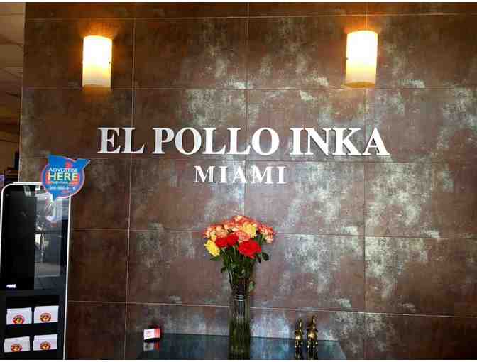 Enjoy $100 credit @ highly rated El Pollo Inka Miami, FL. +MORE!!!