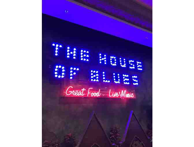Enjoy a $50 gift cert to House of Blues Las Vegas, NV