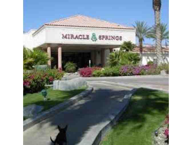 2 night Food & Stay Package @ Miracle Springs Hot Mineral Resort near Palm Springs,CA