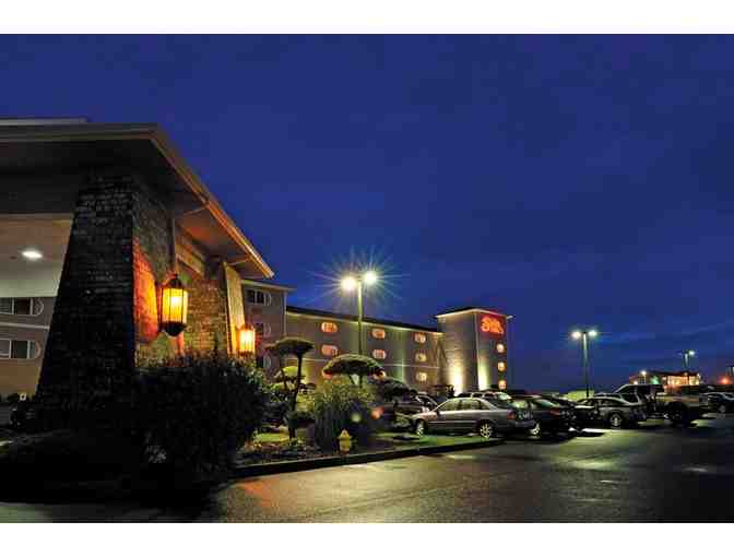 Enjoy $100 Gift Certificate to Shilo Inns Ocean Shores, WA + $100 BONUS Food Credit