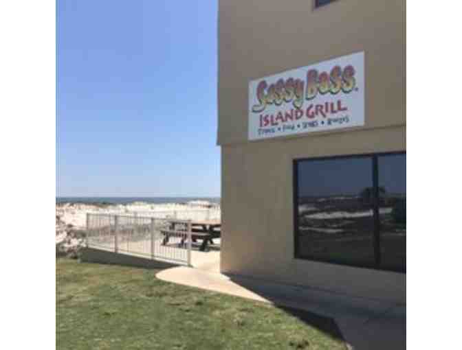 $100 Certificate to Sassy Bass Island Grill AND Sassy Bass Amazin Grill In Gulf Shores, AL