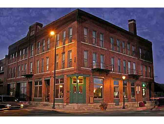 1 night at fabulous Water Street Inn @ Stillwater, MN  4 star rated + $100 FOOD Credit