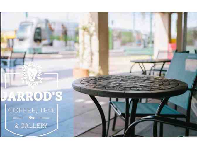 Enjoy $100 to Jarrods Coffee Tea and Gallery in Mesa, AZ 5 star reviews + $100 Food Credit