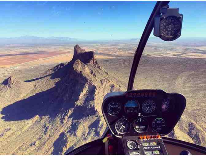 Enjoy Helicopter Ride for 2 with Volare near Tuscon, AZ. 5 star reviews + MORE