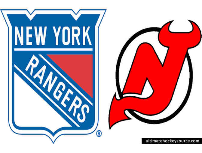 2 Tickets to NY Rangers vs NJ Devils