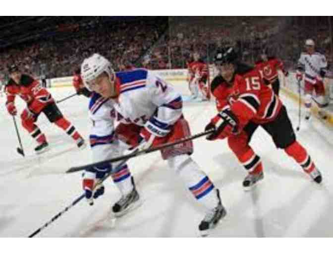 2 Tickets to NY Rangers vs NJ Devils