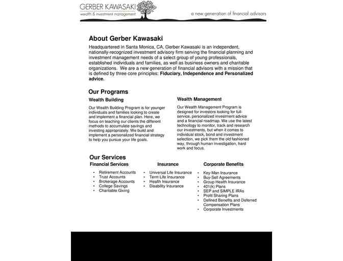 Customized Financial Planning Session