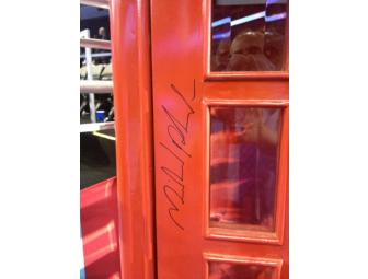 London Phone Booth Signed by U.S. Olympic Swim Team
