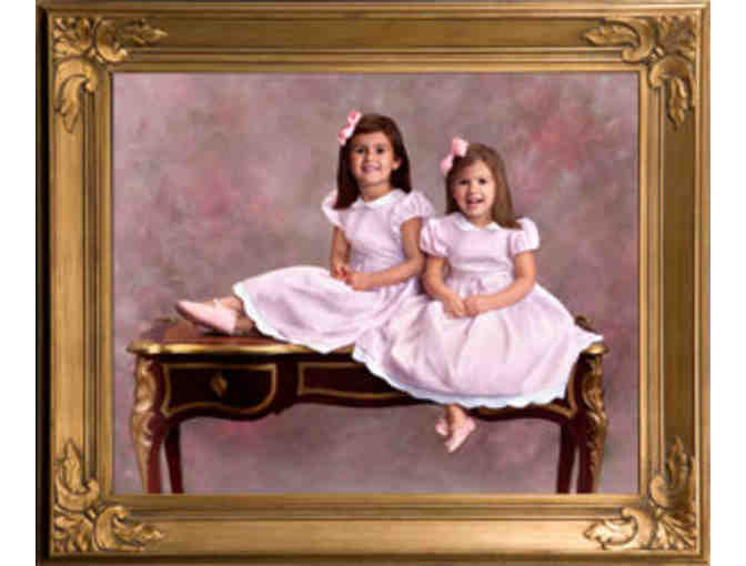 Le Petite Masterpiece Portrait on Canvas