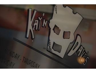 $25 Gift Card to Kay 'n Dave's Restaurant