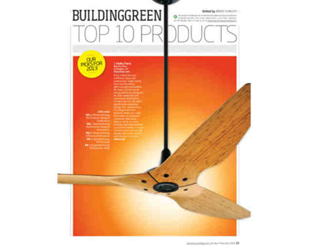 Haiku Ceiling Fan:  The World's Most Energy-Efficient Ceiling Fan