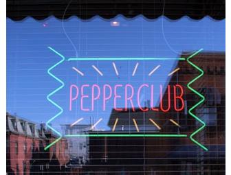 Pepperclub/The Good Egg Cafe $60 Gift Certificate