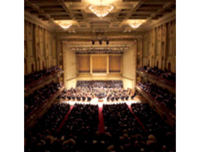 Boston Symphony Orchestra Tickets for Two