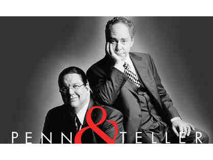Penn & Teller 4 Tickets
