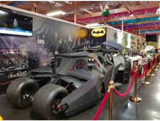 Hollywood Cars Museum - Four (4) Tickets