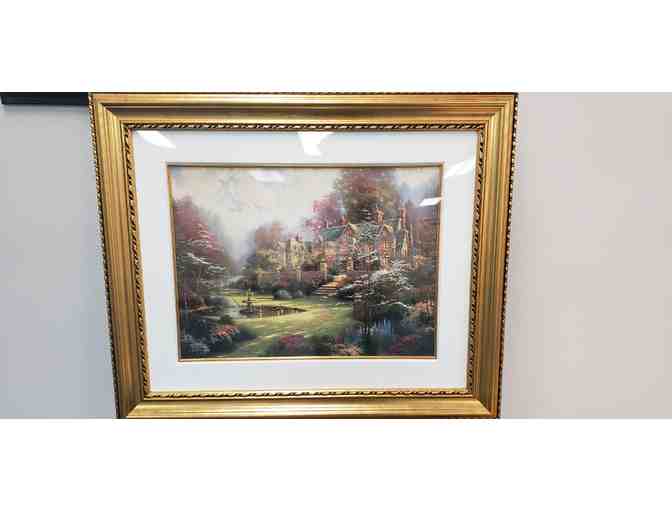 Thomas Kinkade - Gardens Beyond Spring Gate (small) 1998