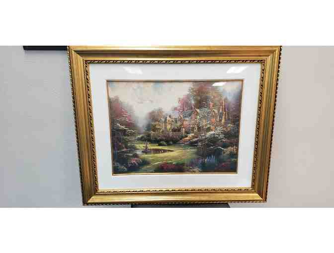 Thomas Kinkade - Gardens Beyond Spring Gate (small) 1998