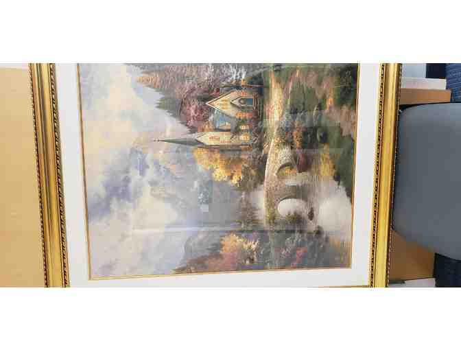 Thomas Kinkade - The Mountain Chapel (Large) 1998