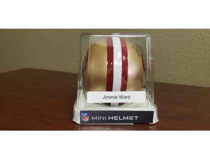 Signed Mini Helmet - Jimmie Ward - San Francisco 49ers
