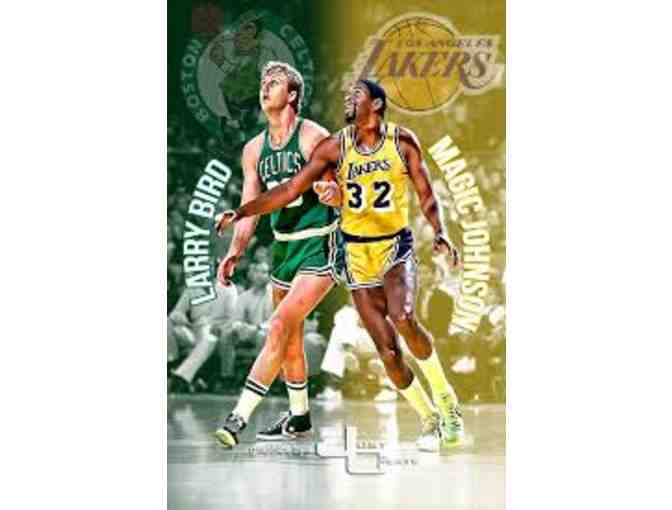 Autographed Magic Johnson & Larry Bird - 11x14 Sports Photo