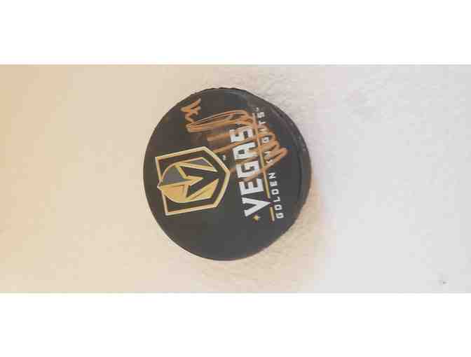 William Karlsson Vegas Golden Knights Autographed Official Game Puck