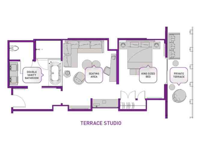 2-Night Stay in the Terrace Studio at The Cosmopolitan of Las Vegas