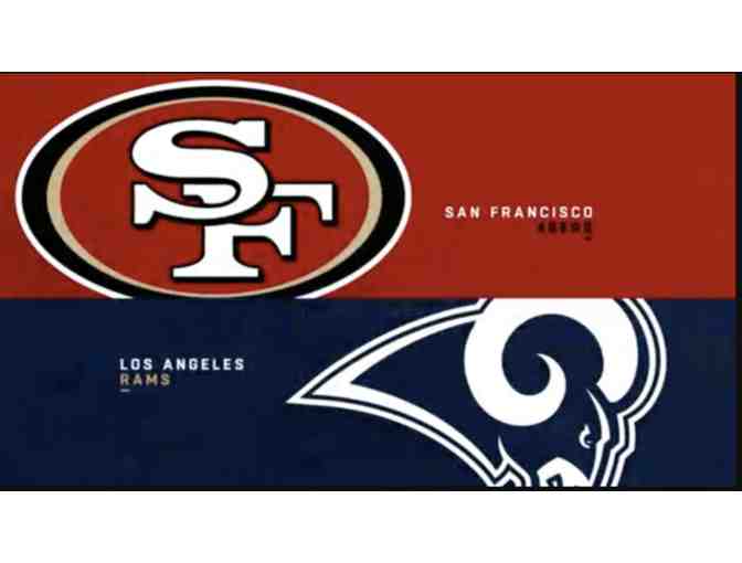 2 tickets to Rams vs 49ers at SoFi stadium in Los Angeles, CA